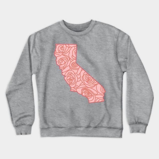 california Crewneck Sweatshirt by courtneylgraben